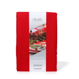 Thumbnail 1: Dahlia Collection 70 in Water Resistant Tablecloth 