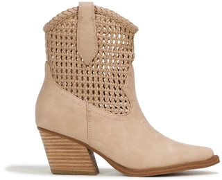 Thumbnail 3: Dolce Vita Women's Woven Ankle Cowgirl Boots  