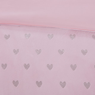 Thumbnail 18: Mi Zone Mi Zone Rosalie Metallic Printed Plush Comforter Set 