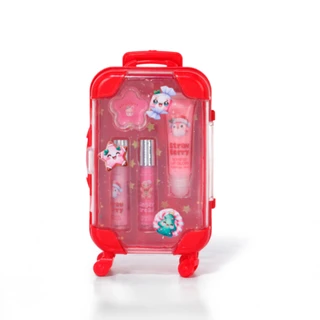 Thumbnail 1: VOTUM 4 Pc Christmas Lip Gloss Set In Mini Luggage  
