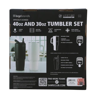 Thumbnail 2: Ohio State 30 oz & 40 oz Ohio State Tumbler Set  