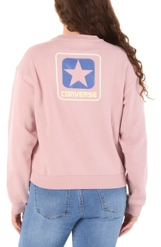 Thumbnail 1: Converse Juniors' Box Star Fleece Sweatshirt  