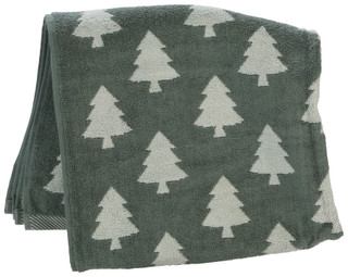 Thumbnail 1: Eddie Bauer Christmas Forest Bath Towel 
