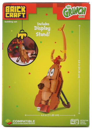 Thumbnail 2: THE GRINCH 135 Pc Max Christmas Decoration Brick Building Kit 