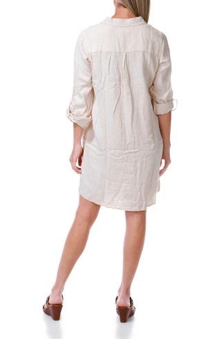 Thumbnail 2: Thread & Supply Women's 3/4 Sleeve Shirt Dress 