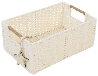 Thumbnail 1: RGI 12 in Snowy Weave Storage Basket 