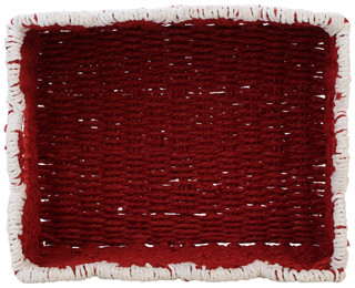 Thumbnail 2: RGI 13 in Red Scalloped Storage Basket 