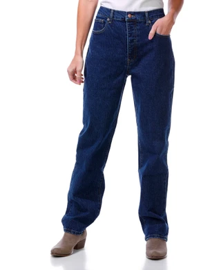 Thumbnail 1: Oliver Logan Women's High Rise Mulberry Straight Leg Jean 