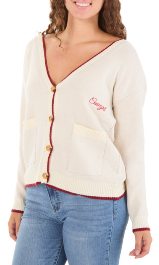 Thumbnail 2: Ragged Rose Juniors' Found My Cowboy Chenille Cardigan  
