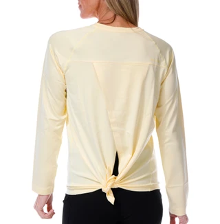 Thumbnail 2: Waggle Women's Active Long Sleeve Tie Back Performance Top  