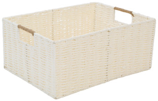 Thumbnail 1: RGI 16 in Snowy Weave Storage Basket 