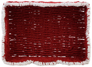 Thumbnail 2: RGI 10 in Red Scalloped Storage Basket 