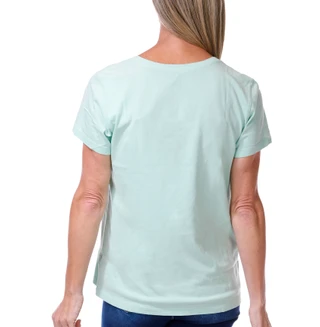 Thumbnail 2: Life is Good Women's Short Sleeve Grinch Christmas Graphic V-Neck Tee  