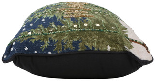 Thumbnail 2: Tinsel & Holly 14x24 Merry Christmas Jungle Decorative Pillow 