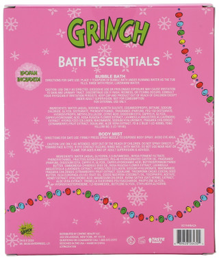 Thumbnail 2: THE GRINCH Christmas Santa Grinch Bubble Bath Essentials Gift Set 