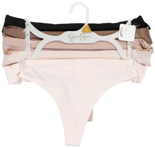 Thumbnail 1: Jessica Simpson Women's 5 Pk Lace Thong Panties 