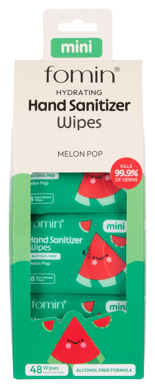 Thumbnail 1: Fomin 48 Ct Mini Hand Sanitizer Wipes  