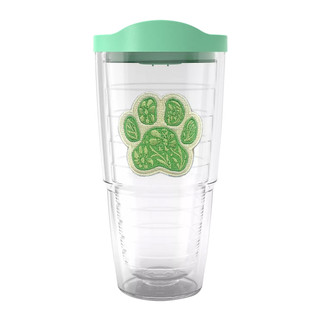 Thumbnail 1: Tervis Paw Print Perennial Tumbler, 24 oz 