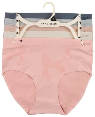 Thumbnail 1: ANNE KLEIN Women's 5 Pk Seamless Brief Panties 
