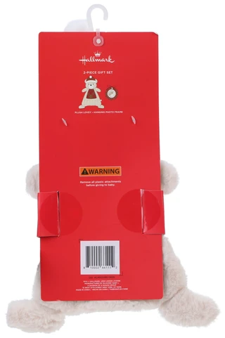 Thumbnail 2: Hallmark Baby's First Christmas Teddy & Photo Frame Ornament Set 