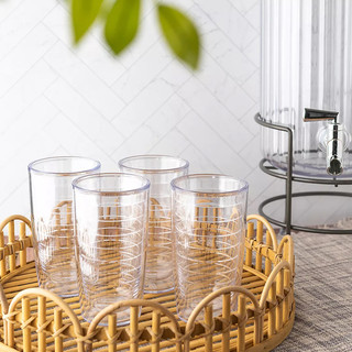 Thumbnail 2: Tervis Clear Tumblers Set, 16 oz, 4-Piece 