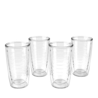 Thumbnail 1: Tervis Clear Tumblers Set, 16 oz, 4-Piece 