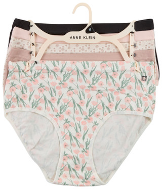 Thumbnail 1: ANNE KLEIN Women's 5 Pk Cotton Brief Panties 