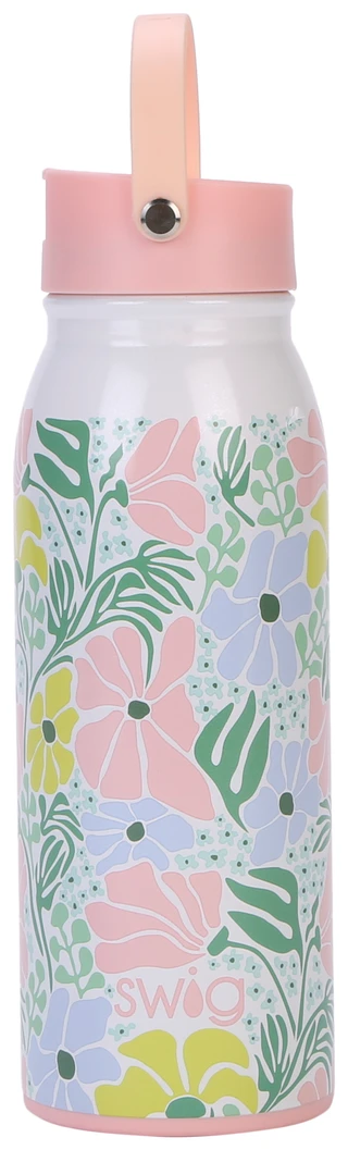 Thumbnail 2: Swig Garden Party Flip Sip Bottle, 36 oz 