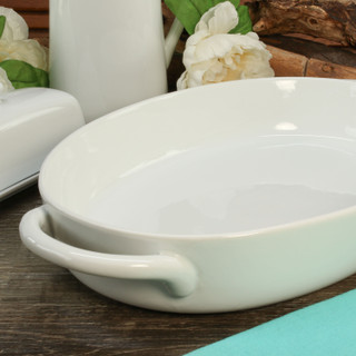 Thumbnail 3: BIA Cordon Bleu, Inc. Taos Porcelain Oval Baker Dish with Handles 