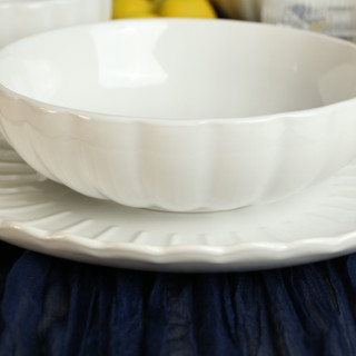 Thumbnail 3: BIA Cordon Bleu, Inc. Petal Porcelain 4 Pc.  Dinner Bowl Set 
