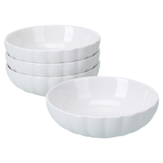 Thumbnail 1: BIA Cordon Bleu, Inc. Petal Porcelain 4 Pc.  Dinner Bowl Set 