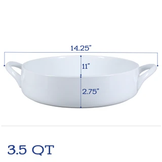 Thumbnail 4: BIA Cordon Bleu, Inc. Taos Round Baker Dish with Handle 