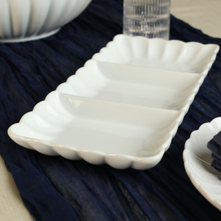 Thumbnail 5: BIA Cordon Bleu, Inc. Petal 2 Pc. Divided Serving Dish Set 