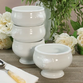 Thumbnail 3: BIA Cordon Bleu, Inc. Lion's Head 4 Pc. Soup Bowl Set 
