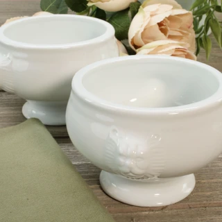 Thumbnail 6: BIA Cordon Bleu, Inc. Lion's Head 4 Pc. Soup Bowl Set 
