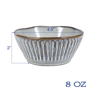 Thumbnail 2: BIA Cordon Bleu, Inc. Stoneware Colonnade 4 Pc. Fruit Bowl Set 