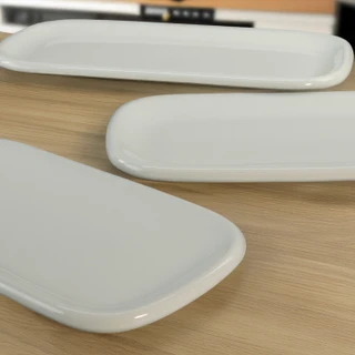 Thumbnail 6: BIA Cordon Bleu, Inc. Impulse 3 Pc. Platter Set 