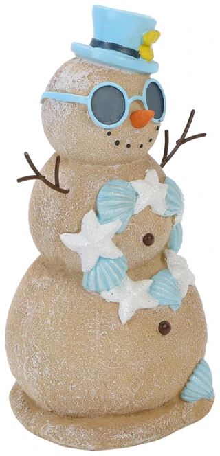 Thumbnail 1: Magical Season 12 in Christmas Coastal Snowman Home Accent 