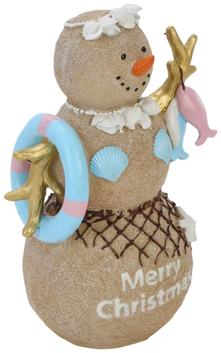 Thumbnail 1: Magical Season 12 in Christmas Coastal Snowman Home Accent 