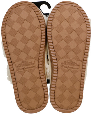 Thumbnail 2: Dearfoams Women's Cozy Gel Infused Terry Slide with Aztec Band 
