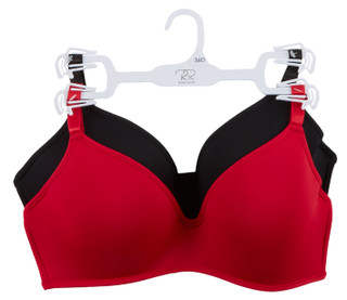 Thumbnail 1: Rene Rofe Women's 2 pk Comfort Wire-Free Bras  