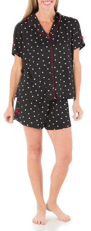 Thumbnail 1: FLORA Women's 3 Pc Christmas Pajama Pants Set 