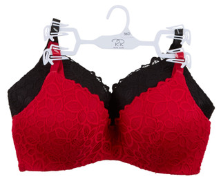 Thumbnail 1: Rene Rofe Women's 2 Pk Comfort Wire Free Bras  