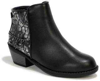 Thumbnail 1: Jessica Simpson Girls Western Cheetah Print Ankle Boot with Charms 