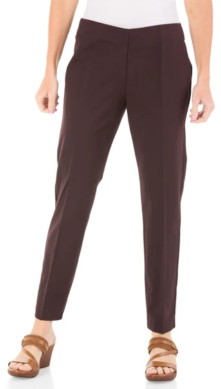 Thumbnail 1: Adrianna Papell Women's Comfort Stretch Straight Leg Pants 