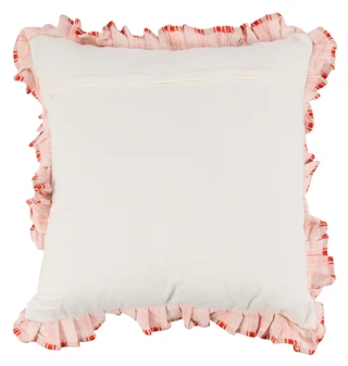 Thumbnail 2: VISTA HOME FASHIONS Christmas Ruffled Throw Pillow 