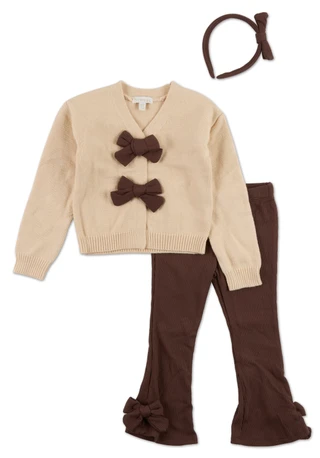 Thumbnail 1: B TWEEN Toddler Girls 3 Pc Pants Set  