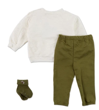 Thumbnail 2: Rugged Bear Baby Boys 3 Pc Pants Set  