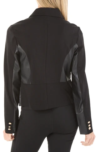 Thumbnail 2: Nicole Miller Women's Collared Button Front Jacket 