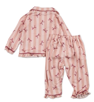 Thumbnail 2: FLORAL THREADS Baby Girls 2 Pc Pajama Pants Set  